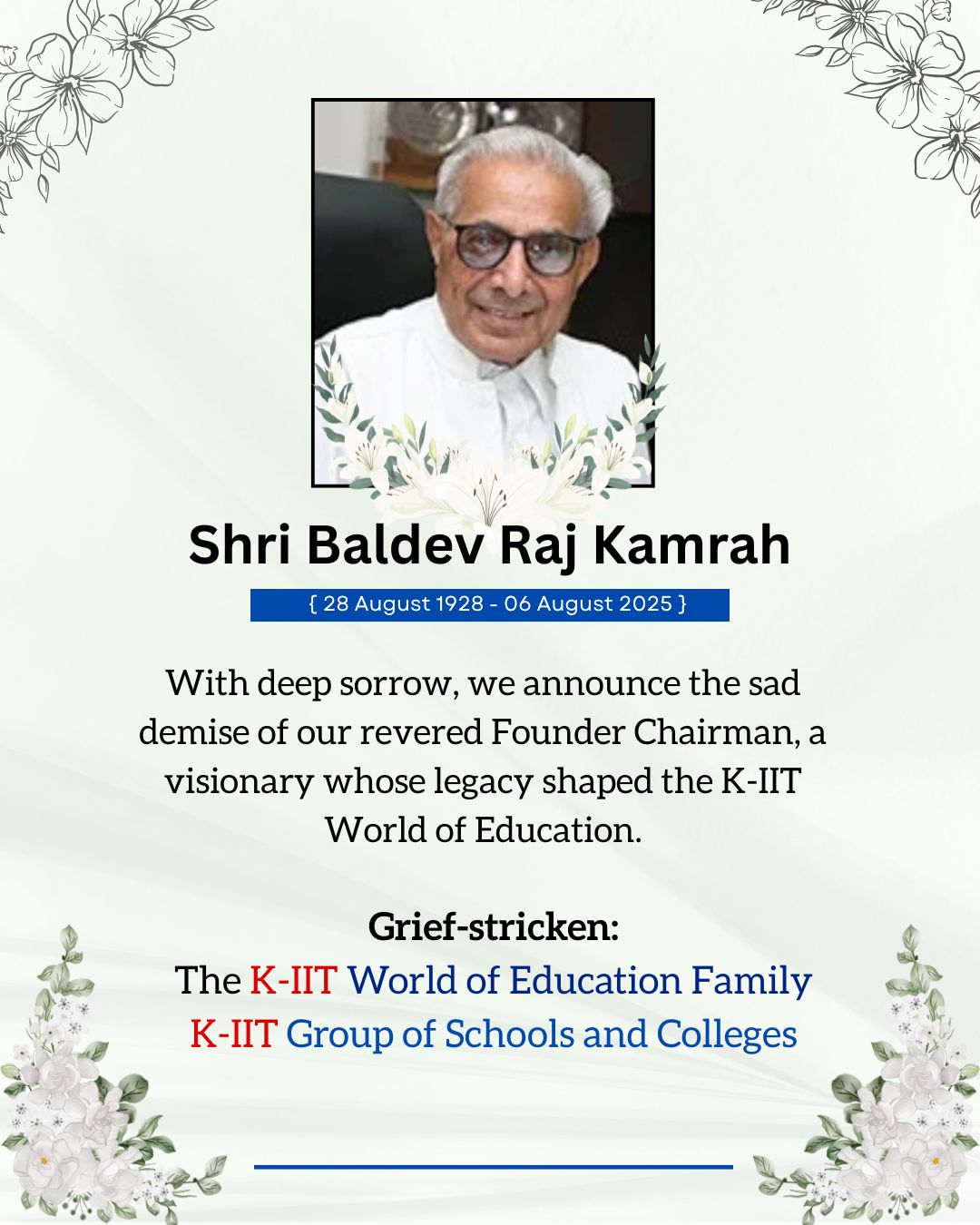Baldev Raj Kamrah
